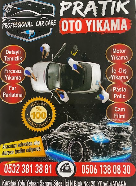 Pratik oto yıkama